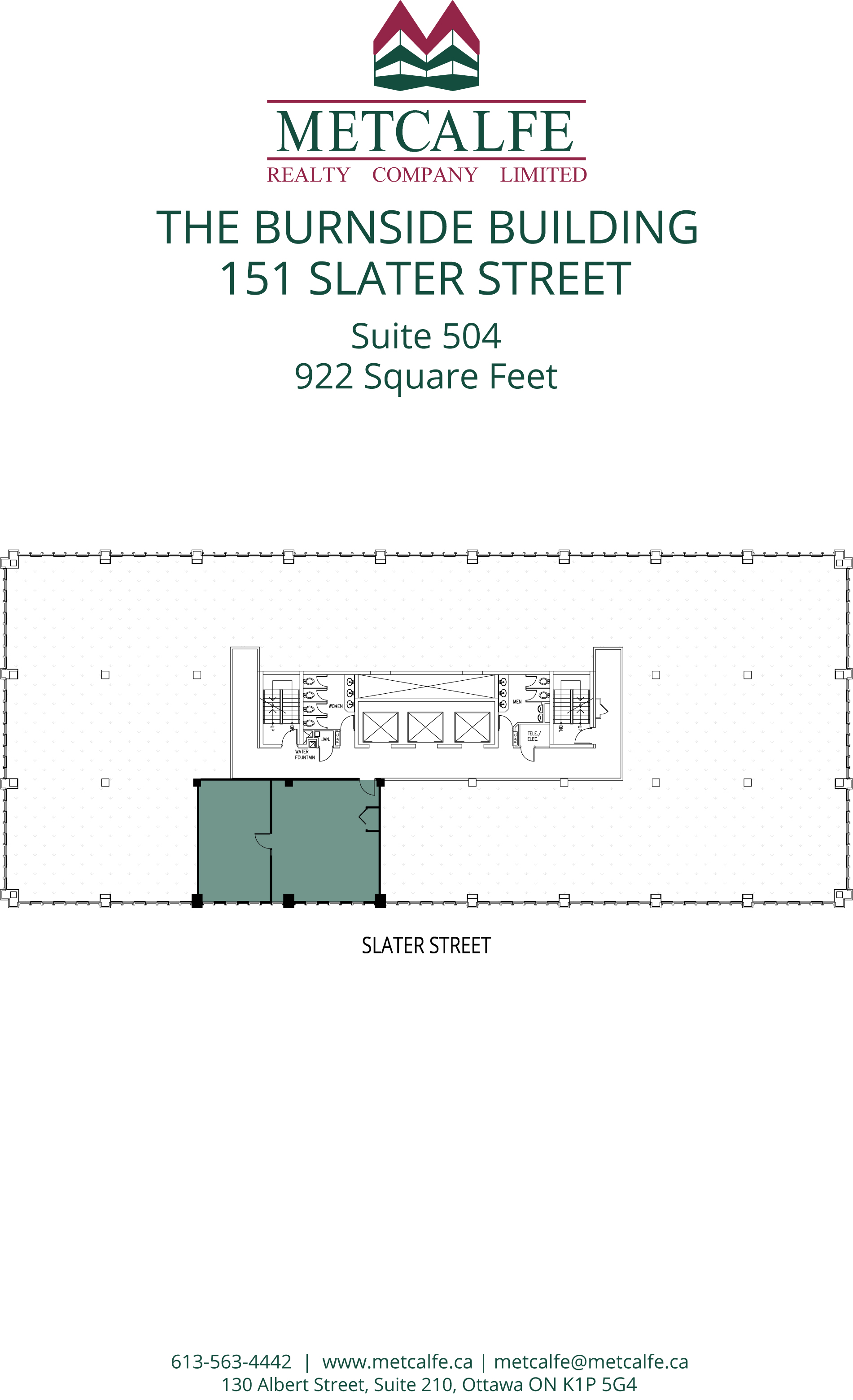 Suite 504, 151 Slater